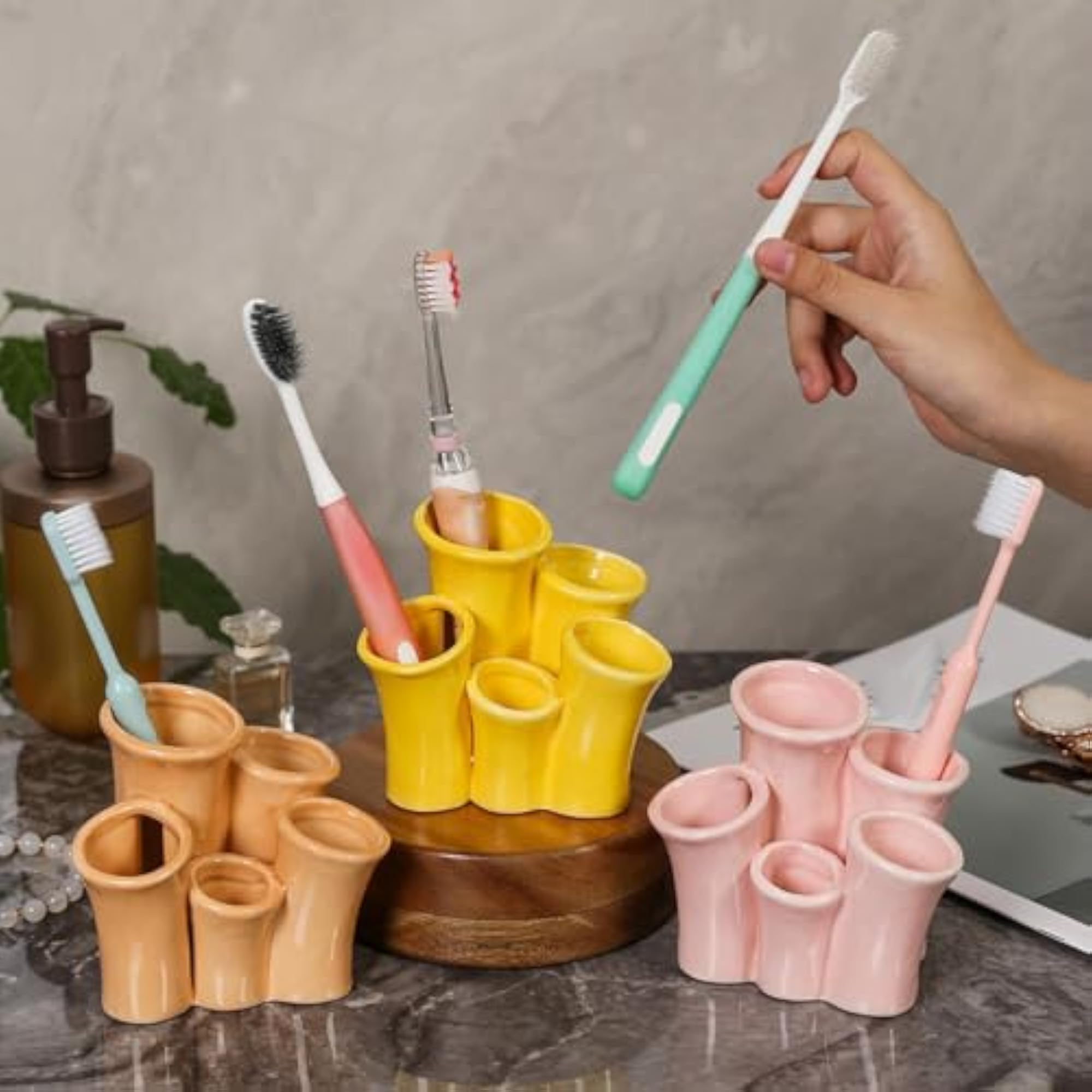 Ceramic Multifunctional Organizer for Easy Cleaning